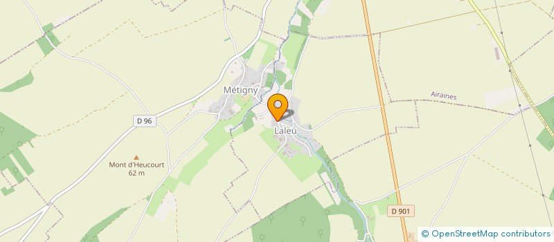 localisation de l'entreprise SCEA BOSREDON à LALEU
