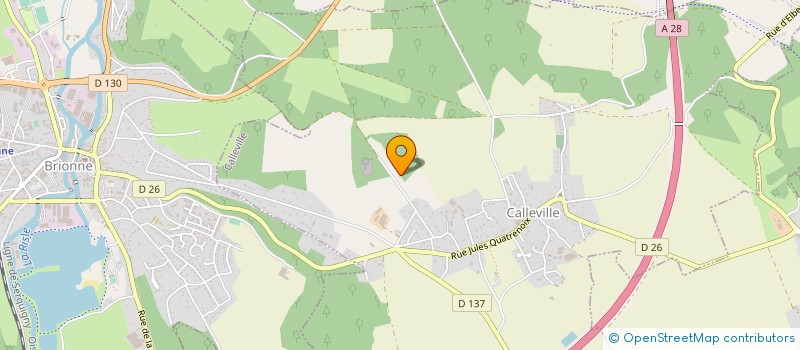 localisation de l'entreprise SCEA BOSSUYT  CALLEVILLE