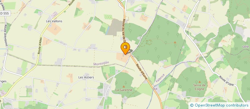 localisation de l'entreprise SCEA BOST  MONTOISON