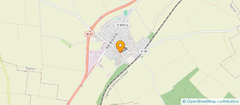 localisation de l'entreprise SCEA BOUCHER MACHEREZ  TAGNON