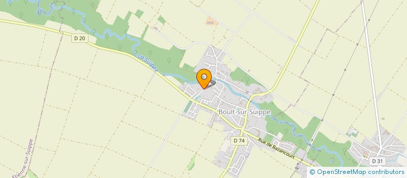 localisation de l'entreprise SCEA BOUCTON  BOULT-SUR-SUIPPE