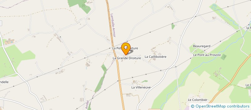 localisation de l'entreprise SCEA BOUGEARD à LAMBALLE-ARMOR