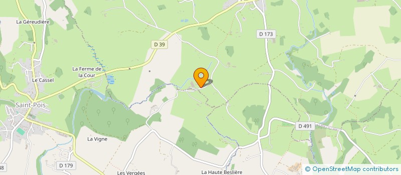 localisation de l'entreprise SCEA BOUILLET  SAINT-MICHEL-DE-MONTJOIE