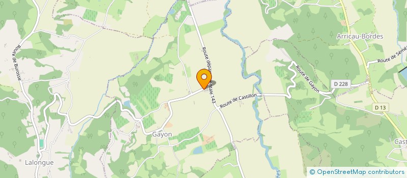 localisation de l'entreprise SCEA BOUPELHERE  GAYON