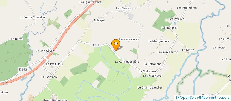 localisation de l'entreprise SCEA BOURACHOT à SAINT-LEGER-SUR-SARTHE