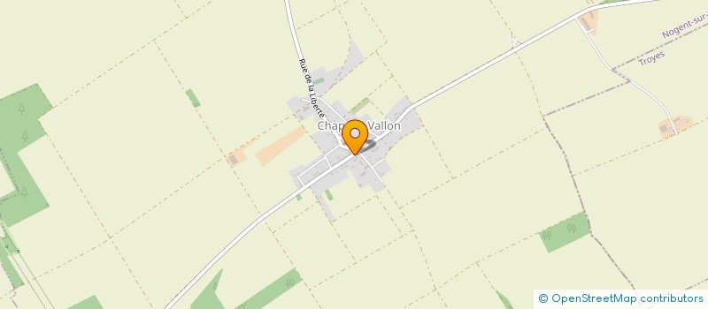 localisation de l'entreprise SCEA BOURGEOIS  CHAPELLE-VALLON