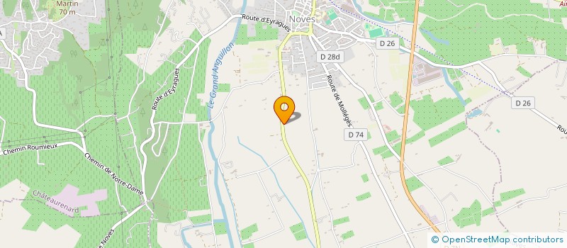 localisation de l'entreprise SCEA BOURNISSAC à NOVES