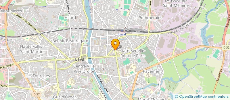 localisation de l'entreprise SCEA BOZEIL à LAVAL