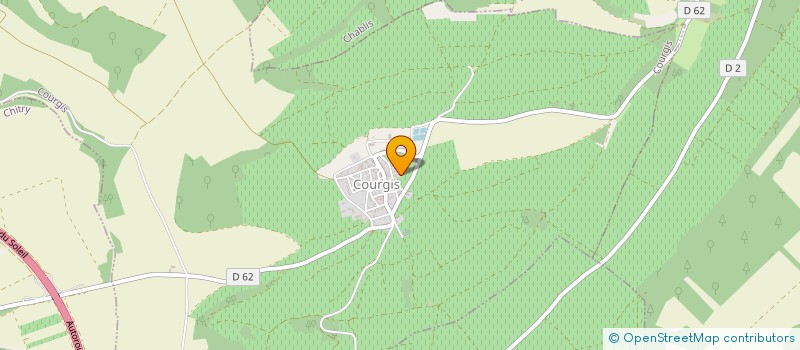 localisation de l'entreprise SCEA BRALET  COURGIS