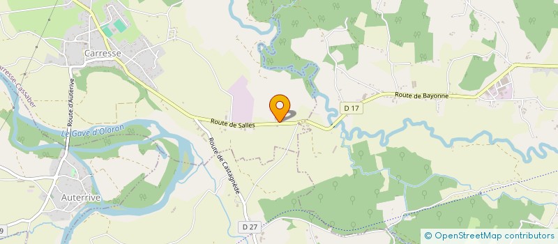 localisation de l'entreprise SCEA BRASHEUGA  CARRESSE-CASSABER