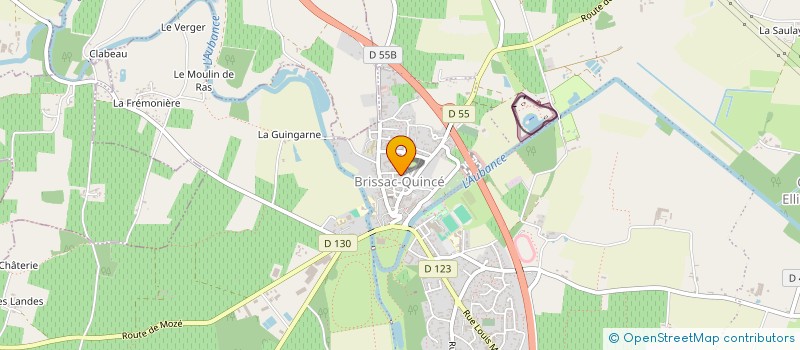 localisation de l'entreprise SCEA BRAULT FRERES à BRISSAC LOIRE AUBANCE