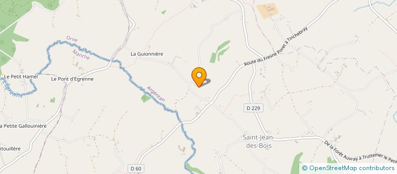 localisation de l'entreprise SCEA BREARD à SAINT-QUENTIN-LES-CHARDONNETS