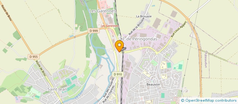 localisation de l'entreprise SCEA BRINVERT à JALLANS