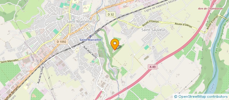 localisation de l'entreprise SCEA BRUN à SAINT-SAUVEUR