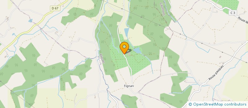 localisation de l'entreprise SCEA BRUN PRODUCTION  ASQUES