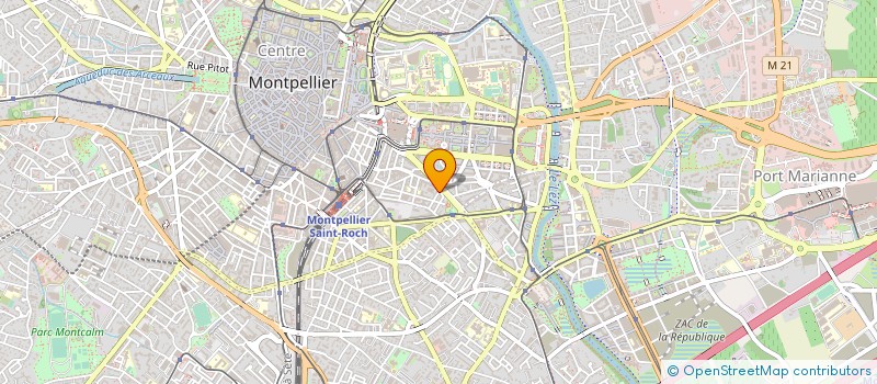 localisation de l'entreprise SCEA BRUNEL.AYME à MONTPELLIER