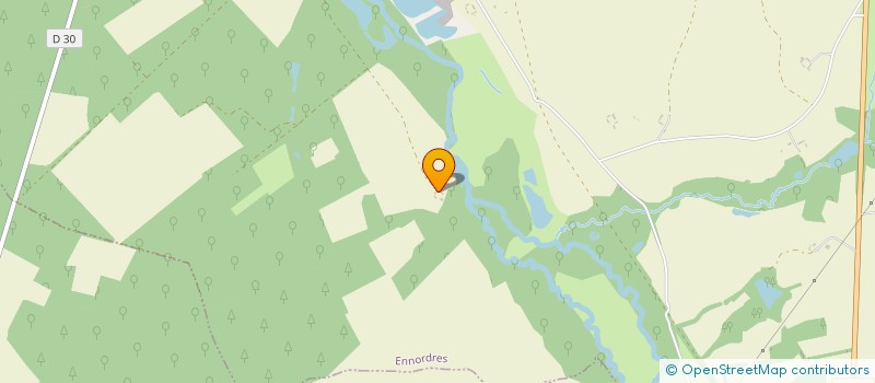 localisation de l'entreprise SCEA BRUYERES DES HENRYS  ENNORDRES