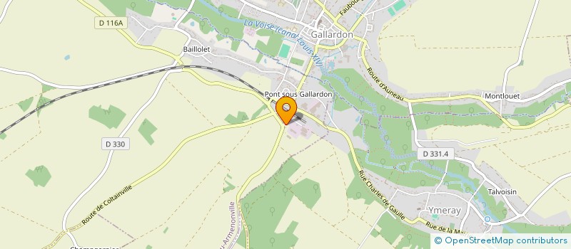 localisation de l'entreprise SCEA BUISSON PERE ET FILS à BAILLEAU-ARMENONVILLE