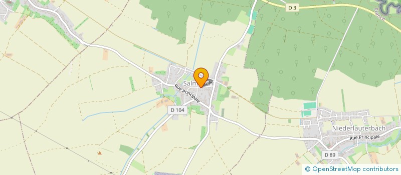 localisation de l'entreprise SCEA BURCKBUCHLER  SALMBACH