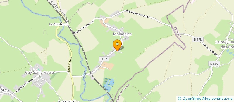 localisation de l'entreprise SCEA BUTTEUX  MOLAGNIES