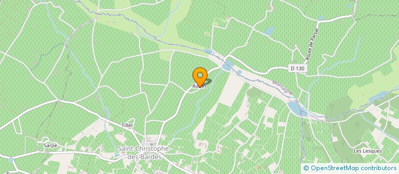 localisation de l'entreprise SCEA BUZET ET FILS à SAINT-CHRISTOPHE-DES-BARDES