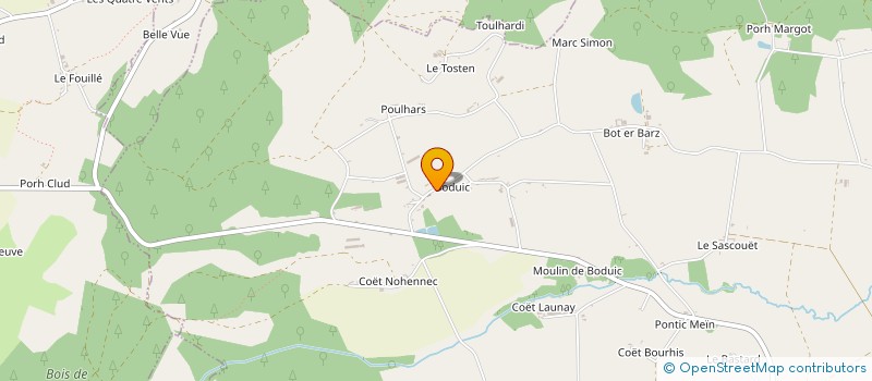 localisation de l'entreprise SCEA CADIC à CLEGUEREC