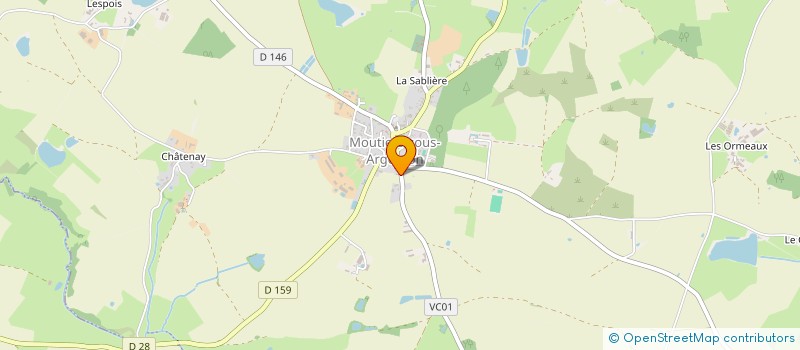 localisation de l'entreprise SCEA CAILLES DE SAINT CLEMENTIN à VOULMENTIN