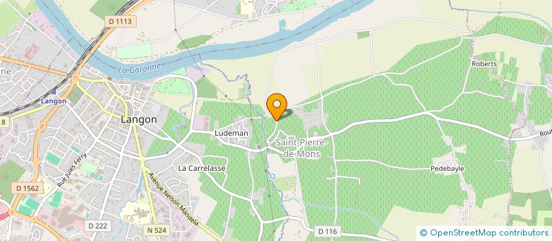 localisation de l'entreprise SCEA CAILLIVET  MAZERES