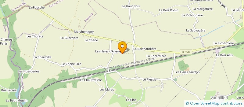 localisation de l'entreprise SCEA CAMUS à VAUPILLON