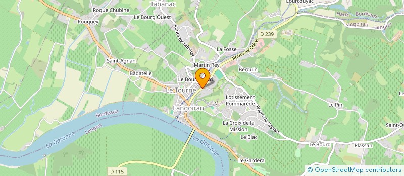 localisation de l'entreprise SCEA CAPDEVILLE  LANGOIRAN