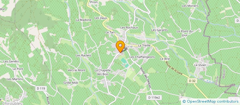 localisation de l'entreprise SCEA CARDINAL à FLEURIE