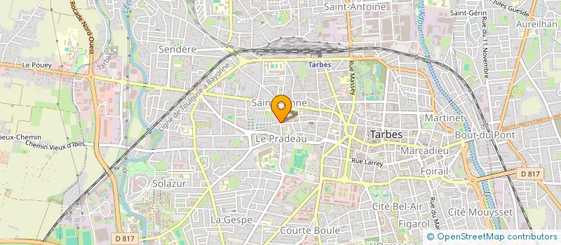 localisation de l'entreprise SCEA CARRERE  TARBES