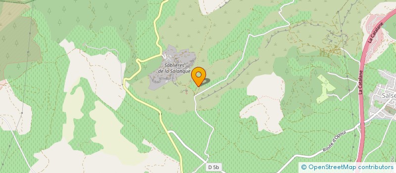 localisation de l'entreprise SCEA CASTELL VELL  SALSES-LE-CHATEAU