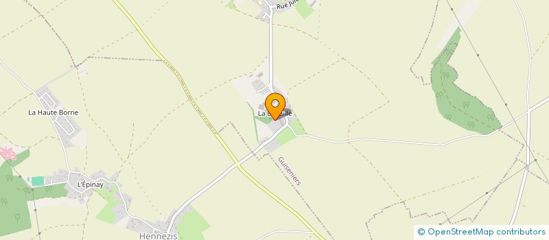 localisation de l'entreprise SCEA CASTENAY  GUISENIERS