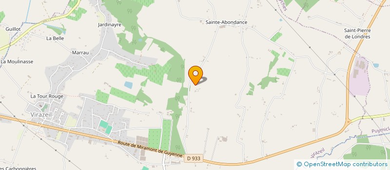 localisation de l'entreprise SCEA CASTERA DE JEANDON à MARMANDE