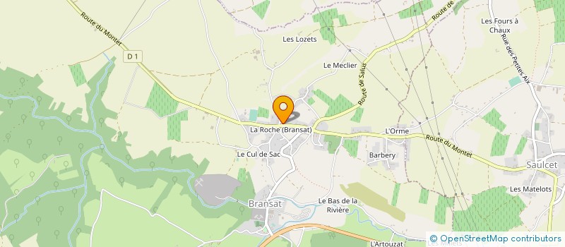 localisation de l'entreprise SCEA CAVE REIGNERON  BRANSAT
