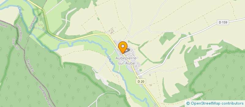 localisation de l'entreprise SCEA CAVIN ET FILLES à AUBEPIERRE-SUR-AUBE
