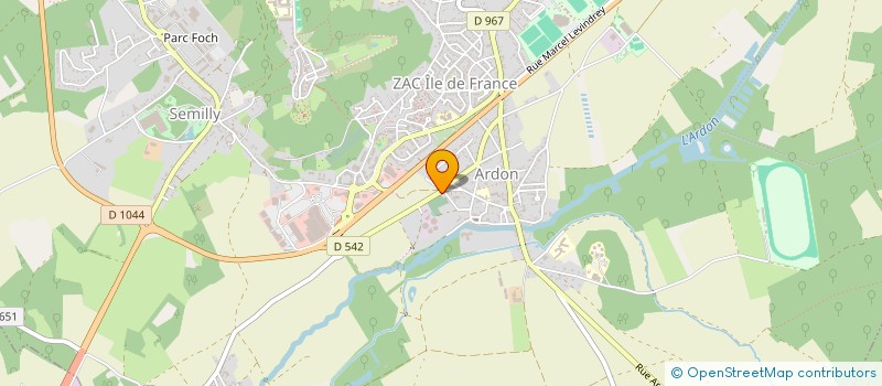 localisation de l'entreprise SCEA CERVI à LAON