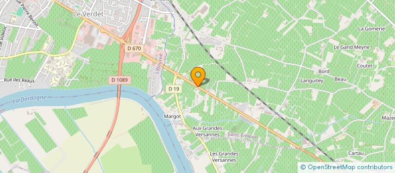 localisation de l'entreprise SCEA CHA VIEUX CANTENAC REBEYROL ET FILS à SAINT-EMILION