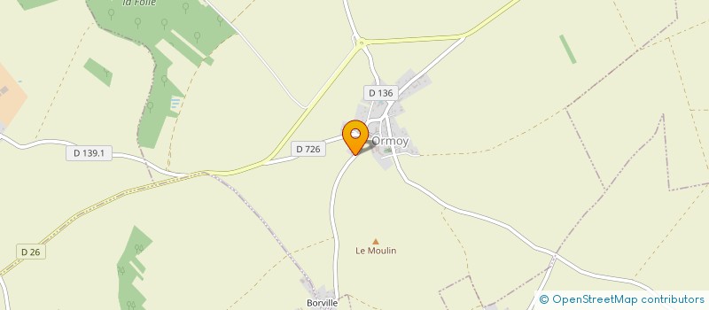 localisation de l'entreprise SCEA CHALLES à ORMOY