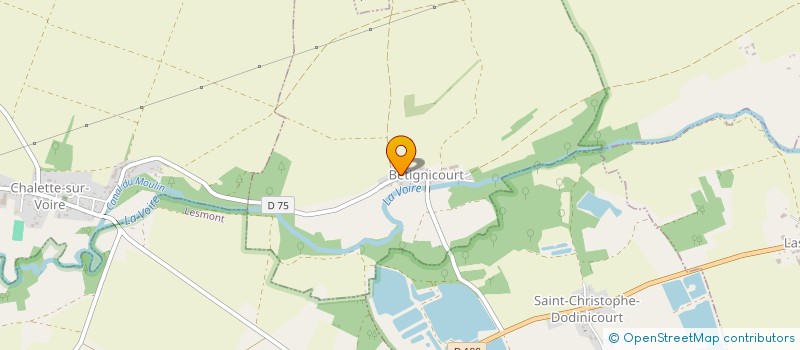 localisation de l'entreprise SCEA CHAMP'ARDENN à BETIGNICOURT