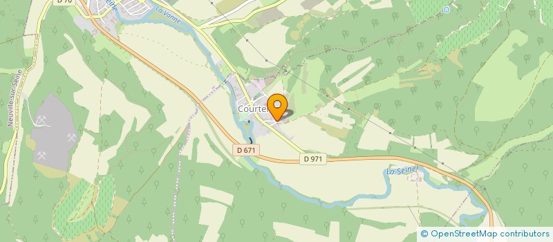 localisation de l'entreprise SCEA CHAMPAGNE DUBREUIL FRERES à COURTERON