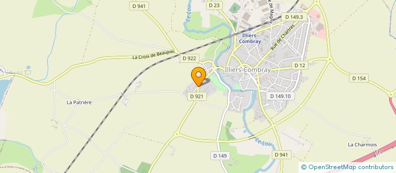 localisation de l'entreprise SCEA CHAMPI FORME BIO à ILLIERS-COMBRAY