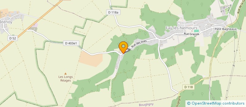 localisation de l'entreprise SCEA CHAMPIOT  FAY-LES-NEMOURS