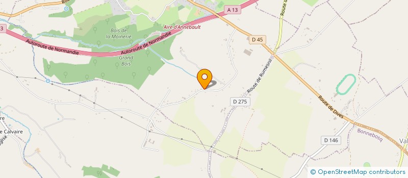 localisation de l'entreprise SCEA CHANTEMERLE à DANESTAL