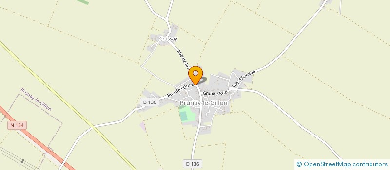 localisation de l'entreprise SCEA CHANTEREINE à PRUNAY-LE-GILLON