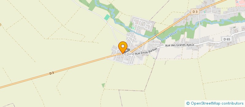 localisation de l'entreprise SCEA CHARBONNIER  L'EPINE