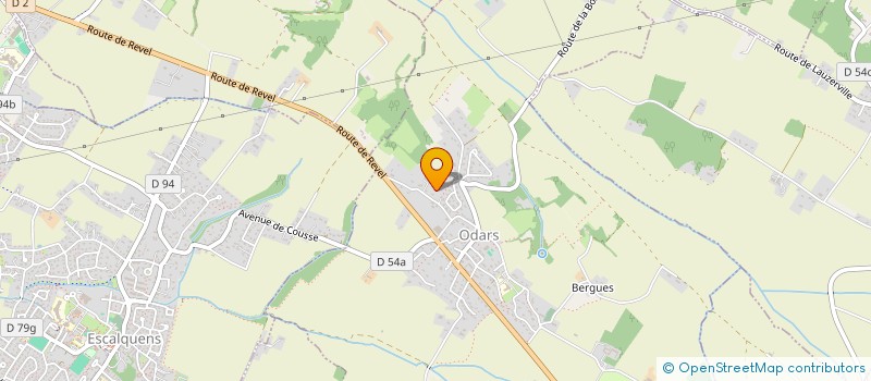 localisation de l'entreprise SCEA CHASSEREAU  ODARS