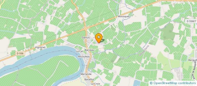 localisation de l'entreprise SCEA CHATEAU AUSONE à SAINT-EMILION
