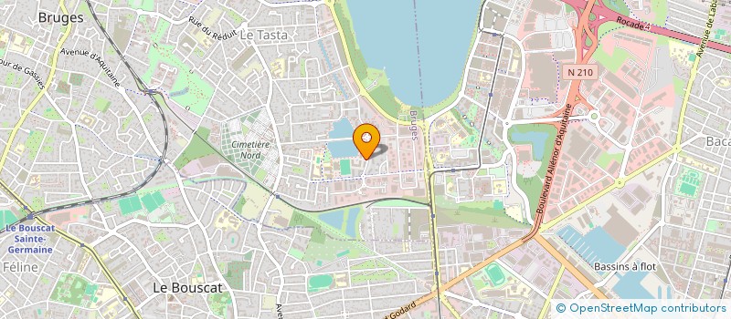 localisation de l'entreprise SCEA CHATEAU BEGOT à BRUGES